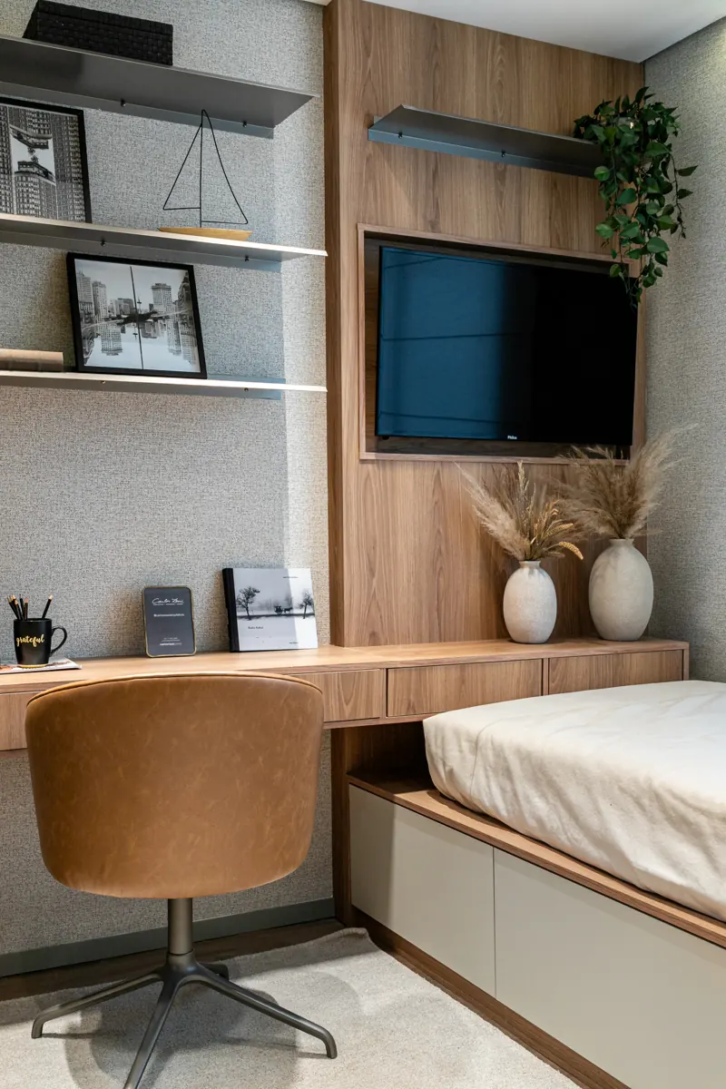 Home office — apartamento decorado